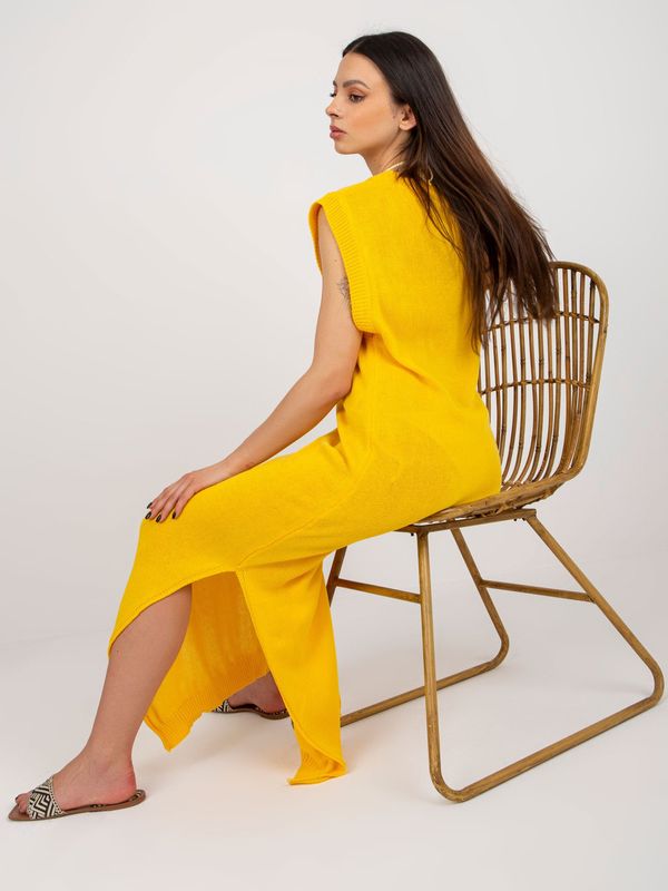 BADU Dress-BA-SK-9002.12-dark yellow
