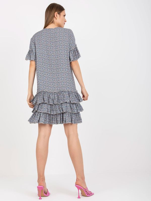 ZULUNA Dress-CHA-SK-1420.19-dark blue