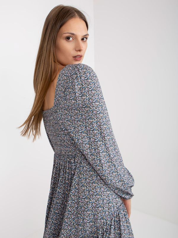ZULUNA Dress-CHA-SK-5803.29-dark blue
