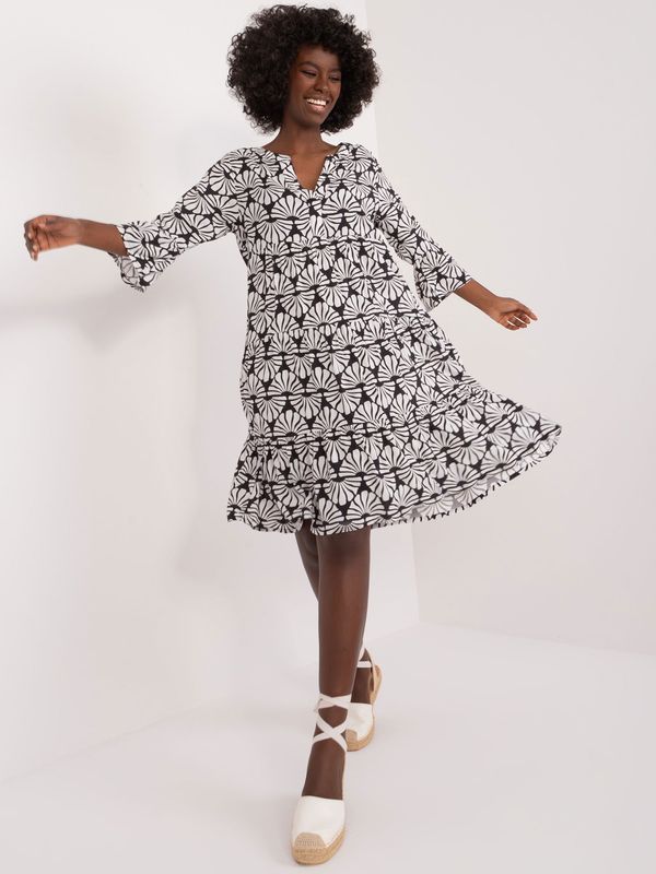 Sublevel Dress-D73771Z30214J-black-white