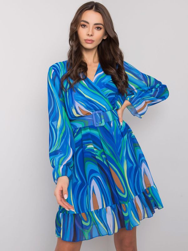 Italy Moda Dress-DHJ-SK-12220-4.21-dark blue