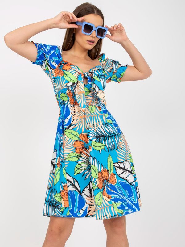 Italy Moda Dress-DHJ-SK-15836.51-Blue