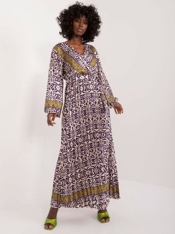 Italy Moda Dress-DHJ-SK-16656.13X-Dark Purple