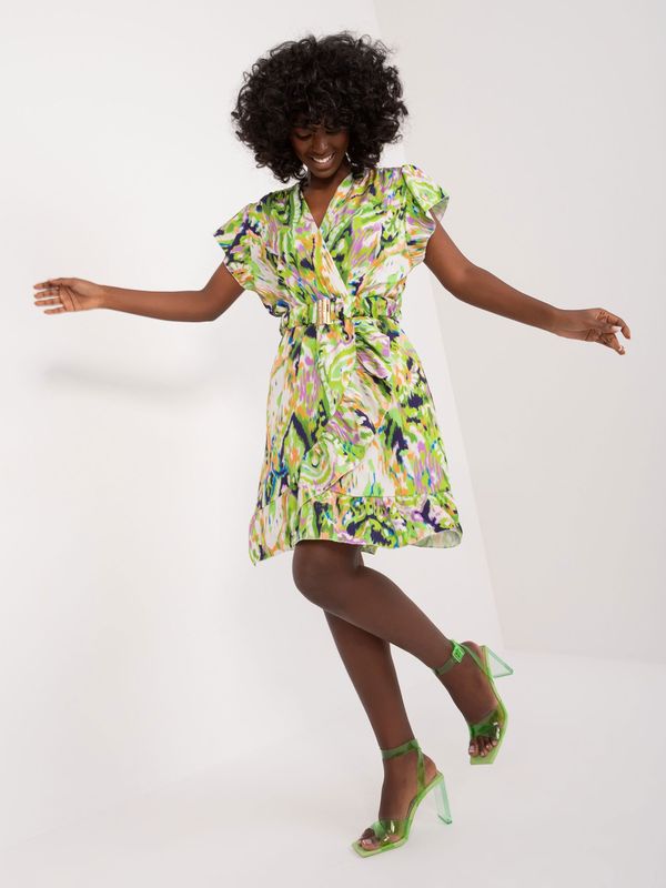 Italy Moda Dress-DHJ-SK-17259-1.81-Light Green