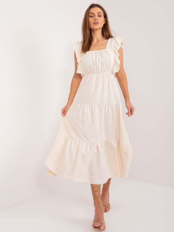 Italy Moda Dress-DHJ-SK-8352.04-light beige