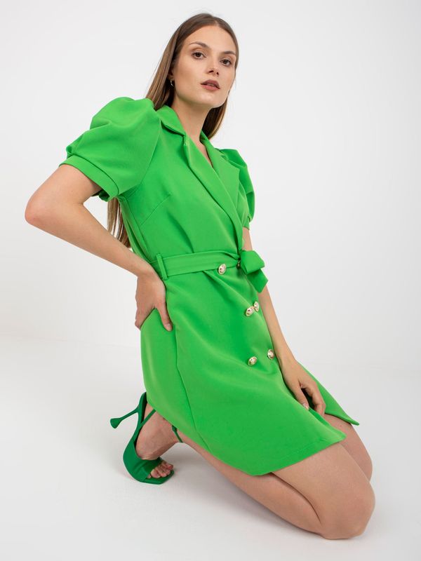 Italy Moda Dress-DHJ-SK-A6311.39-light green