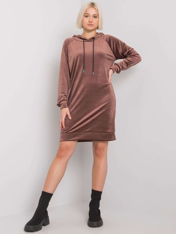 FANCY Dress-FA-SK-7495.17P-brown