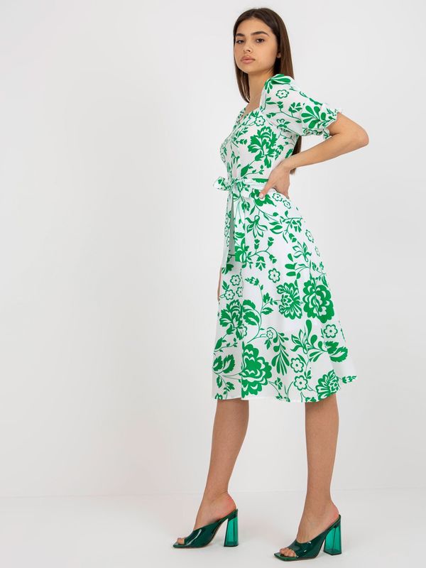 LAKERTA Dress-LK-SK-508944.45P-white-green