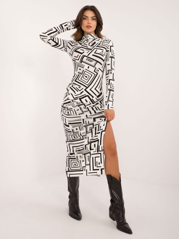 LAKERTA Dress-LK-SK-509771-1.09-white-black