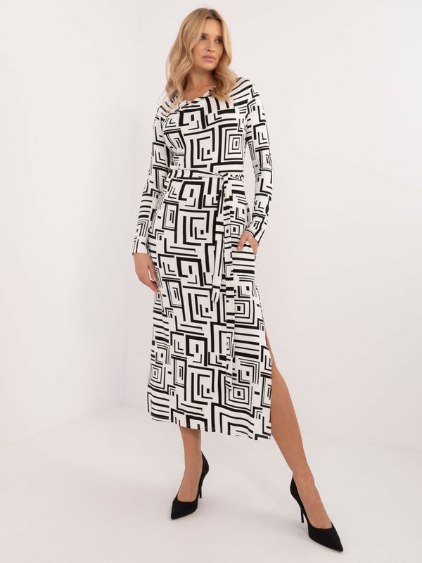 LAKERTA Dress-LK-SK-509797.27-white-black