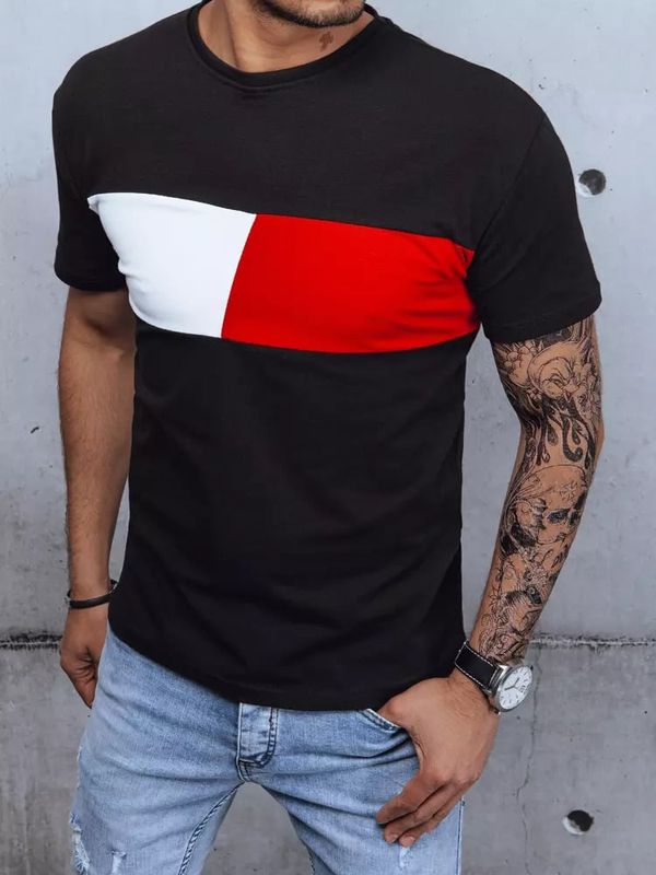 DStreet Dstreet black basic men's T-shirt
