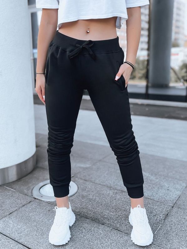DStreet DStreet Spodnie damskie dresowe FITS czarne