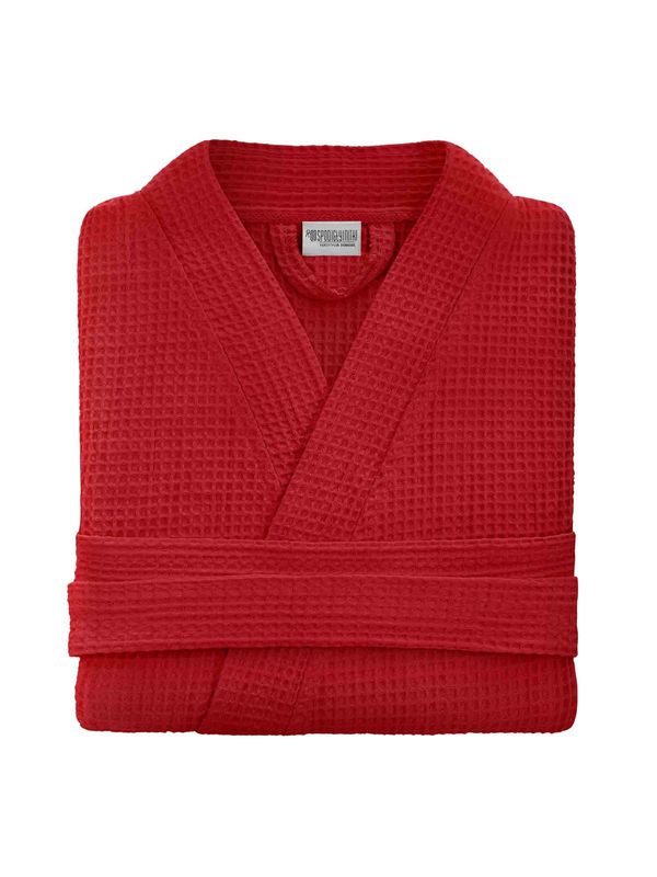 Edoti Edoti Waffle bathrobe A619