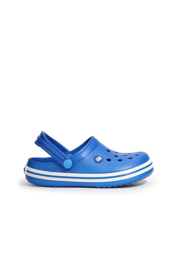 Esem Esem Loop Boys' Slippers Saxean / White