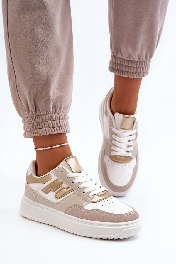 PG2 FJ1 Women's Low Sneakers Beige Regines