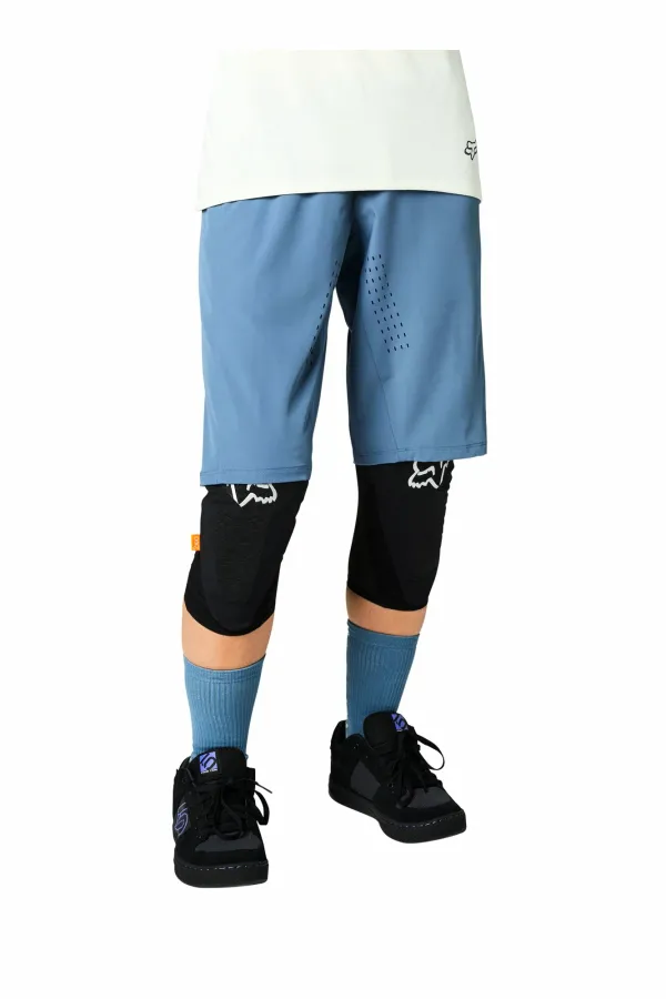 Fox Fox Womens Flexair Lite Short Matte Blue Women's Cycling Shorts