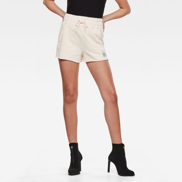 G Star G-STAR Shorts - High waist sw short wmn white