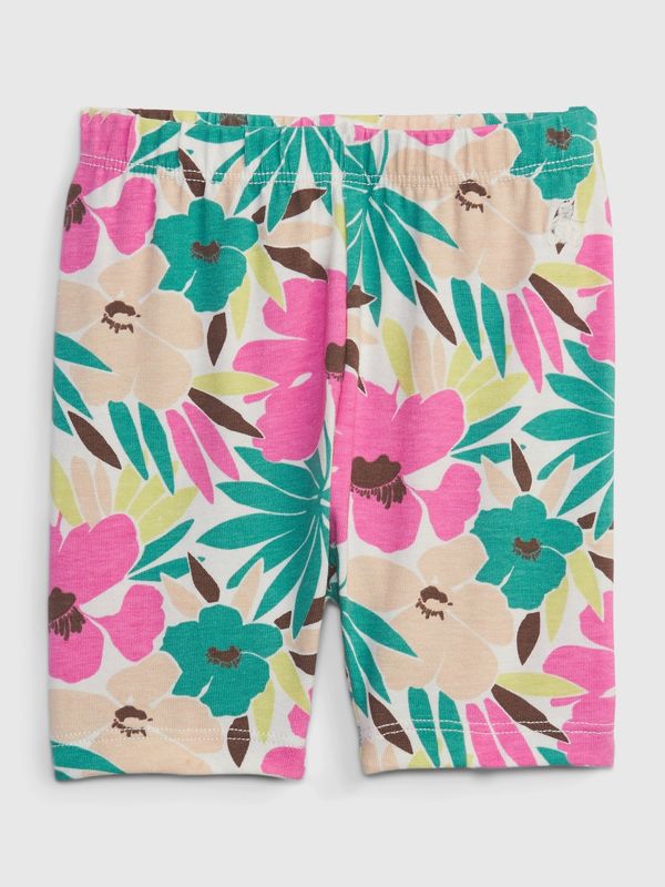 GAP GAP Baby shorts bike with flowers - Girls