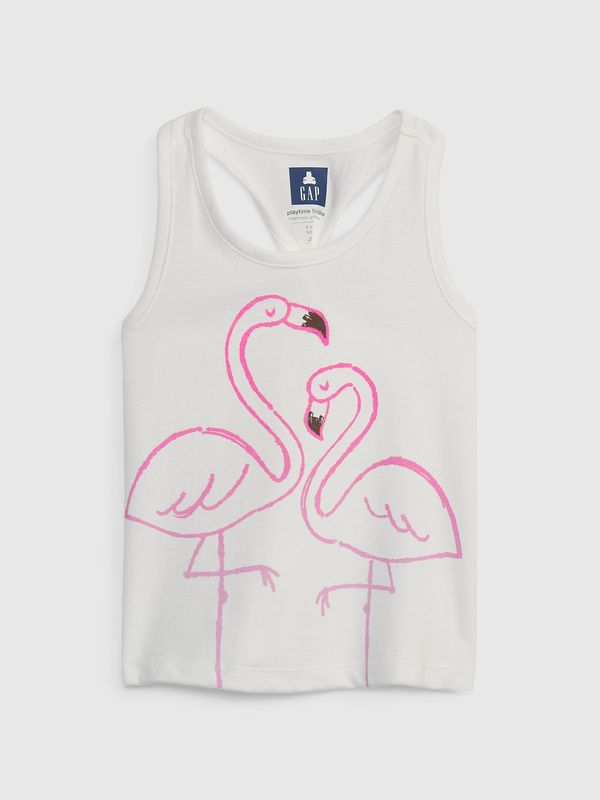 GAP GAP Kids organic tank top with print - Girls