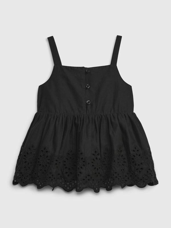 GAP GAP Kids tank top with madeira - Girls