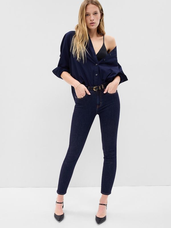 GAP GAP Traperice sredinom uspona prave skinny traperice s Washwell - Žene
