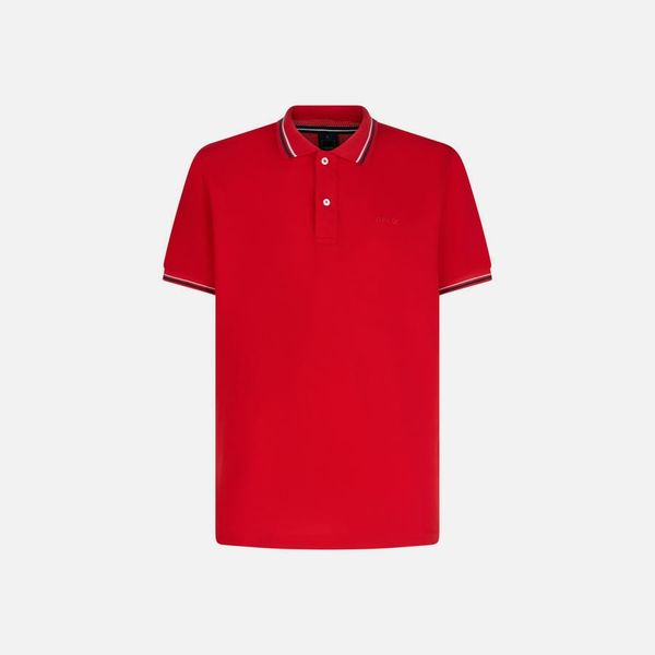 GEOX GEOX Red men's polo shirt Polo - Men's