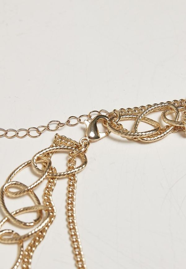 Urban Classics Accessoires Gold Ocean Layering Necklace