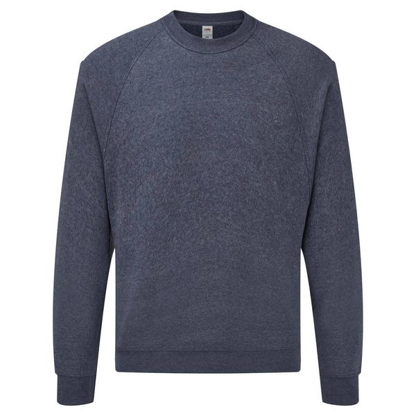 Fruit of the Loom Granatowa bluza męska Raglan Sweat Fruit of the Loom