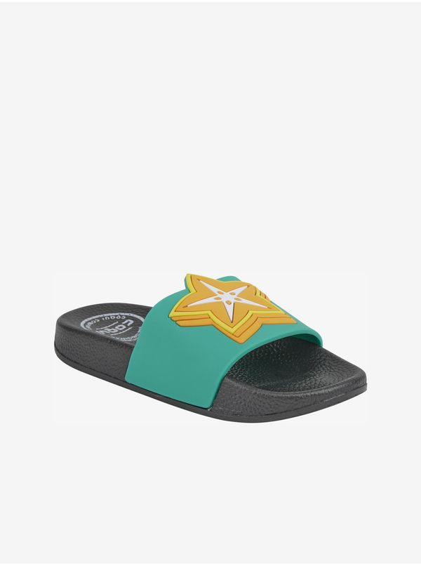 Coqui Green girls' slippers Coqui Ruki - Girls