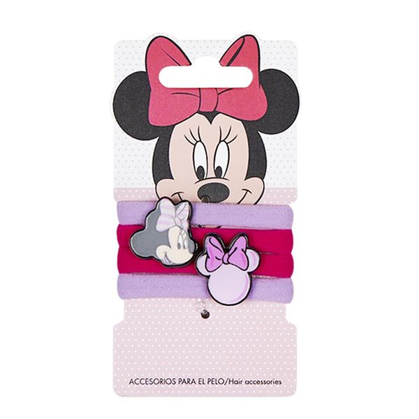 MINNIE HAIR ACCESSORIES HAIR TIE 4 PIECES MINNIE
