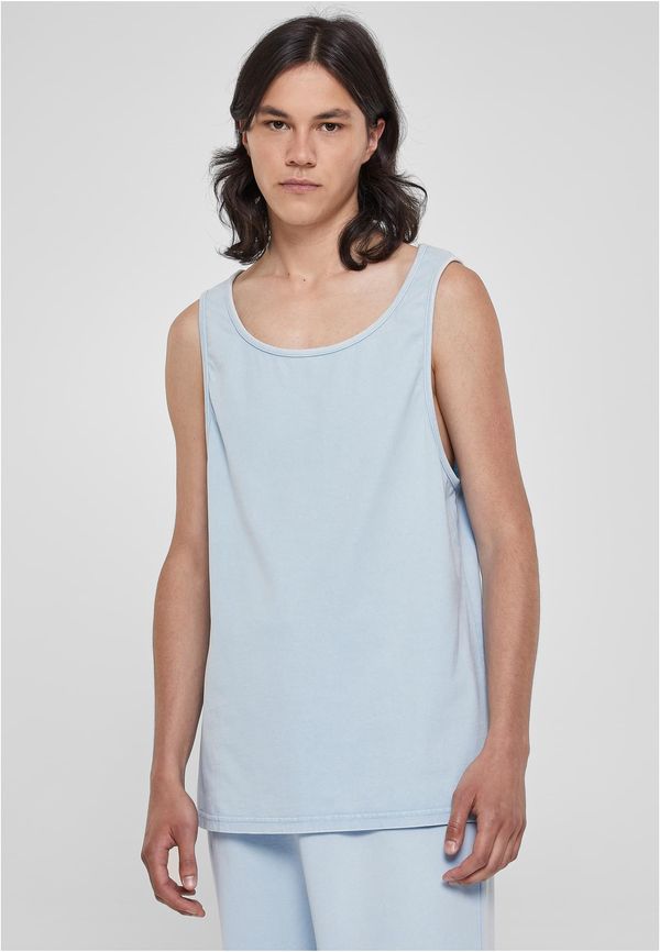 UC Men Heavy Oversized Balticblue Acid Wash Tank