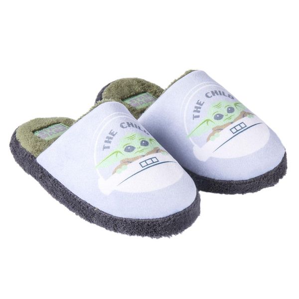 THE MANDALORIAN HOUSE SLIPPERS OPEN THE MANDALORIAN
