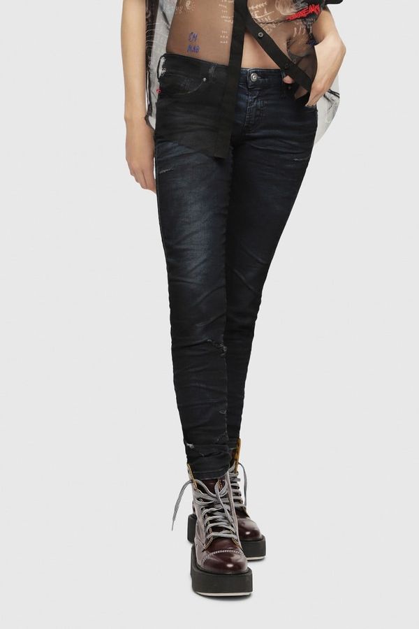 Diesel Jeans - Diesel GRACEYNE Sweat jeans blue