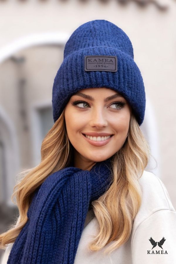Kamea Kamea Woman's Hat K.23.019.12 Navy Blue