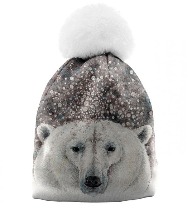 Mr. GUGU & Miss GO Kapa Mr. GUGU & Miss GO Mr._GUGU_&_Miss_GO_Bubble_Bear_Beanie_WB21WH_822_Grey