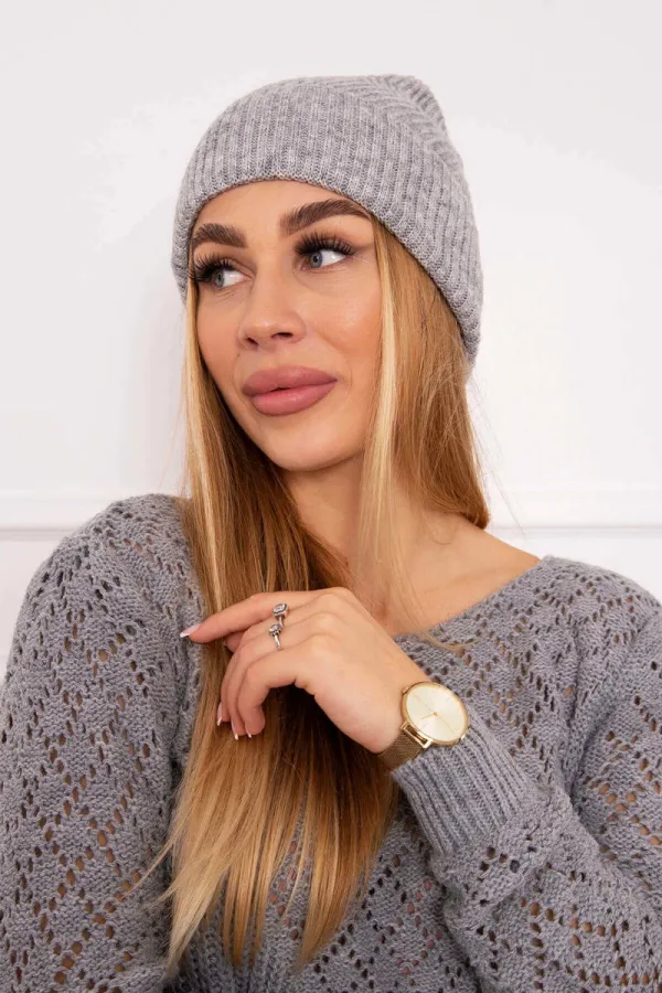 Kesi Kesi Cap thin Oliwia K252 light gray