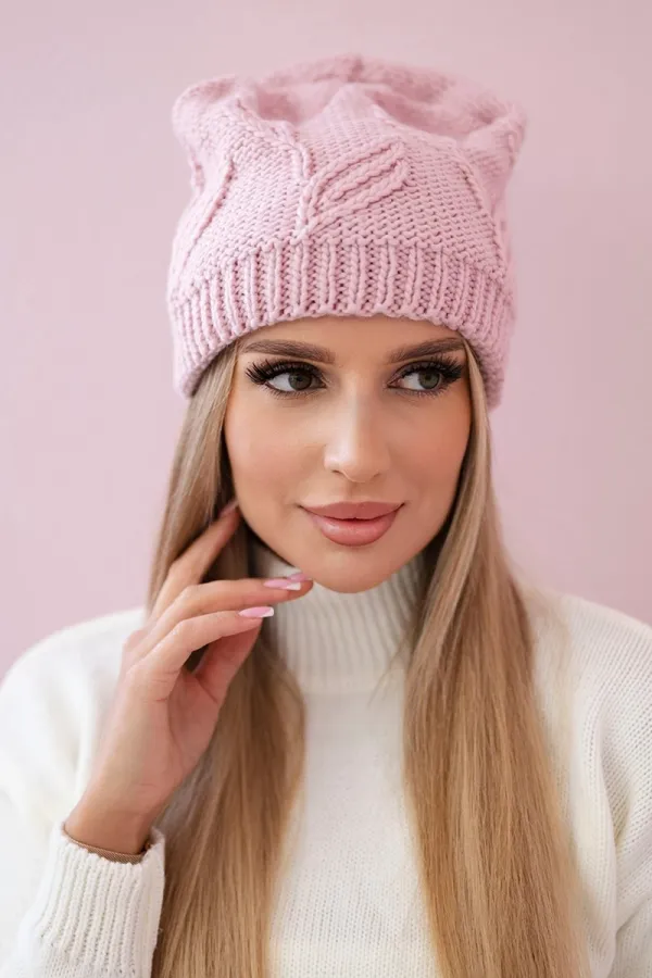 Kesi Kesi Women's cap Majka K376 powdered pink