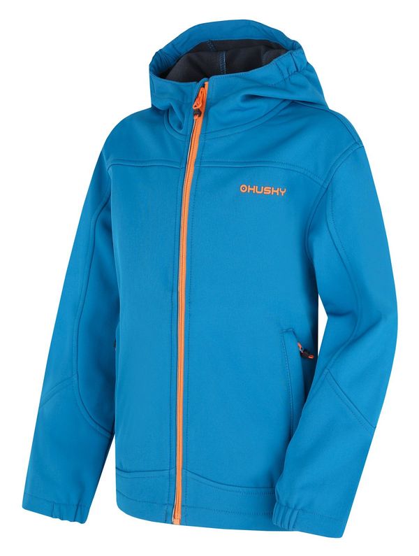 HUSKY Kids softshell jacket HUSKY Simbo K blue