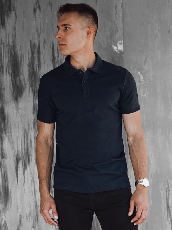 DStreet Koszulka męska polo granatowa Dstreet