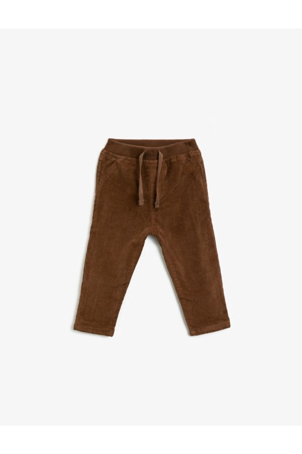 Koton Koton Baby Boy Camel Hair Sweatpants