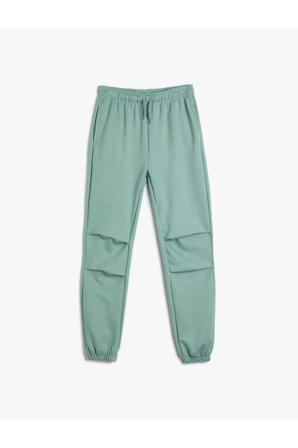 Koton Koton Basic Jogger Sweatpants Pocket Tie Waist