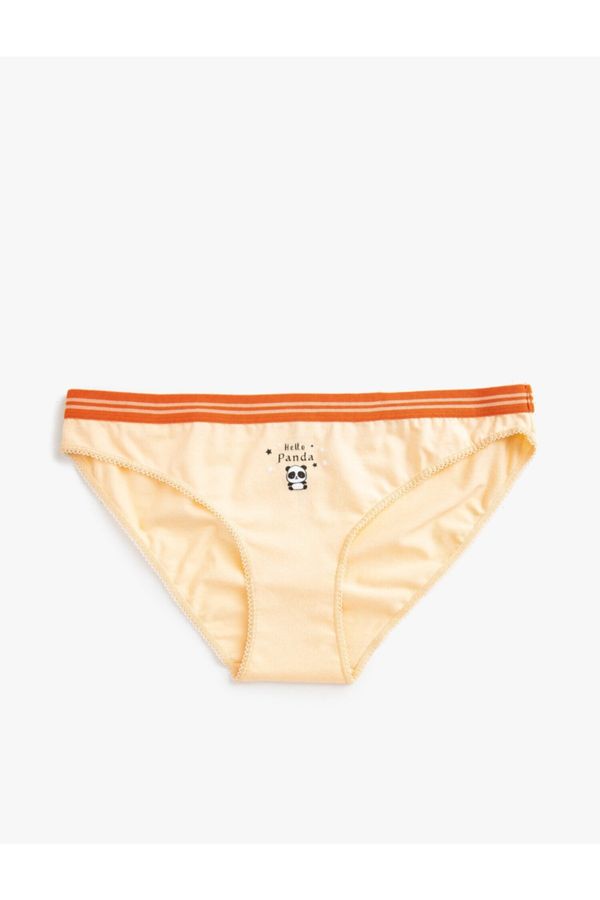 Koton Koton Cotton Printed Brief Basic Briefs