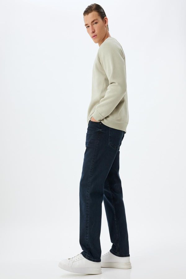 Koton Koton Indigo Stone Men's Jeans