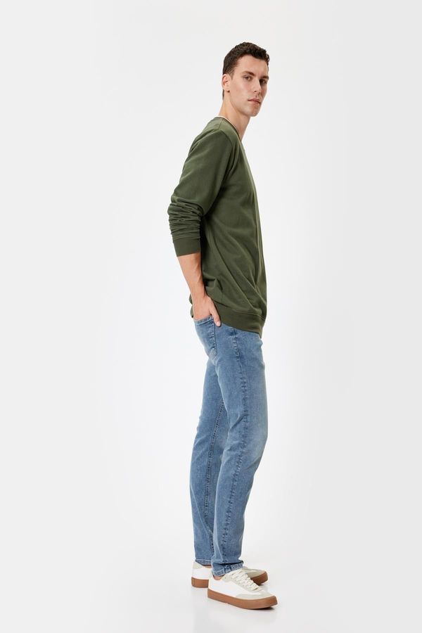Koton Koton Indigo Stone Men's Jeans