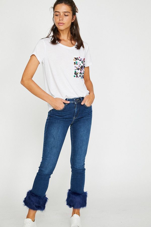 Koton Koton Jeans - Mornarski plava - Ravna