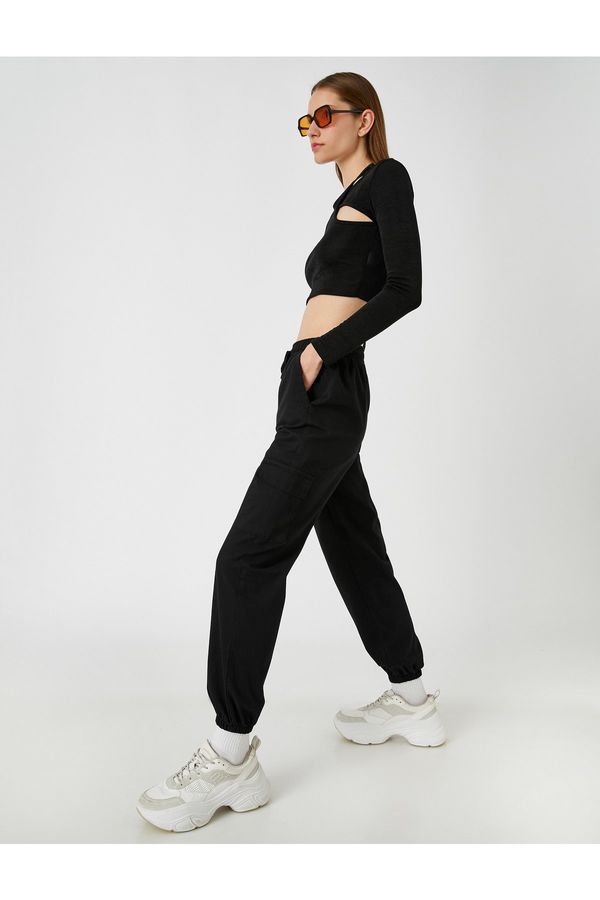 Koton Koton Jogger hlače s detaljima džepa