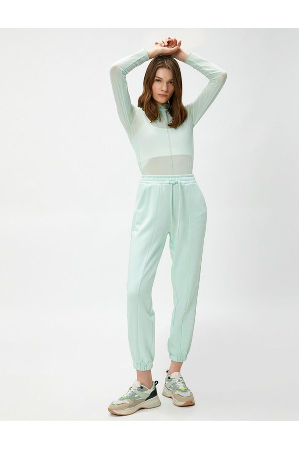 Koton Koton Jogger Sweatpants rebrasti s džepovima