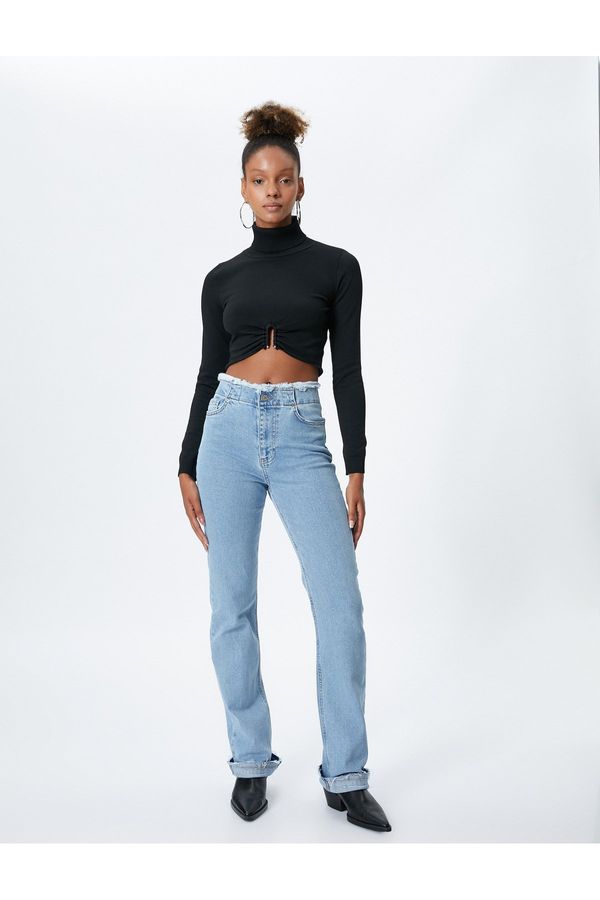 Koton Koton lagane španjolske traperice za noge - Victoria Jeans