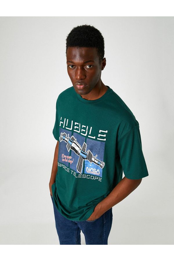 Koton Koton Licensed to Nasa Hubble T-Shirt, Printed