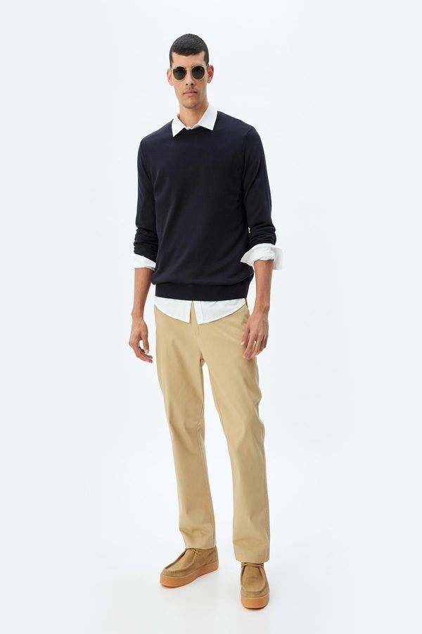 Koton Koton Navy Blue Men's Sweater